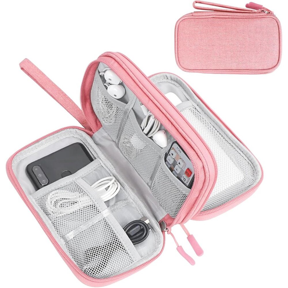 Electronic Organizer, Electronic Accessories Carry Case Portable Waterproof Pouc